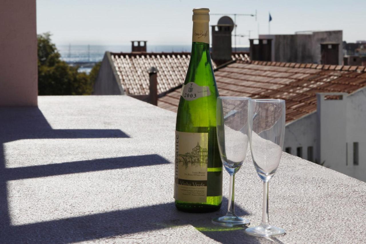 Wondrous Terrace Apartment In Cascais Center Eksteriør bilde