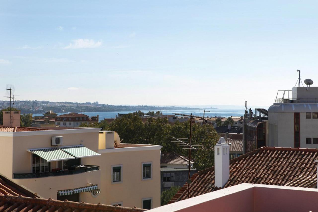 Wondrous Terrace Apartment In Cascais Center Eksteriør bilde